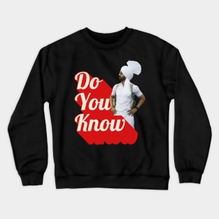 Do you know ? Diljit Dosanjh Concert Crewneck Sweatshirt